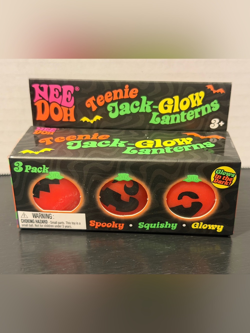 NeeDoh Teenie Jack Glow Lantern